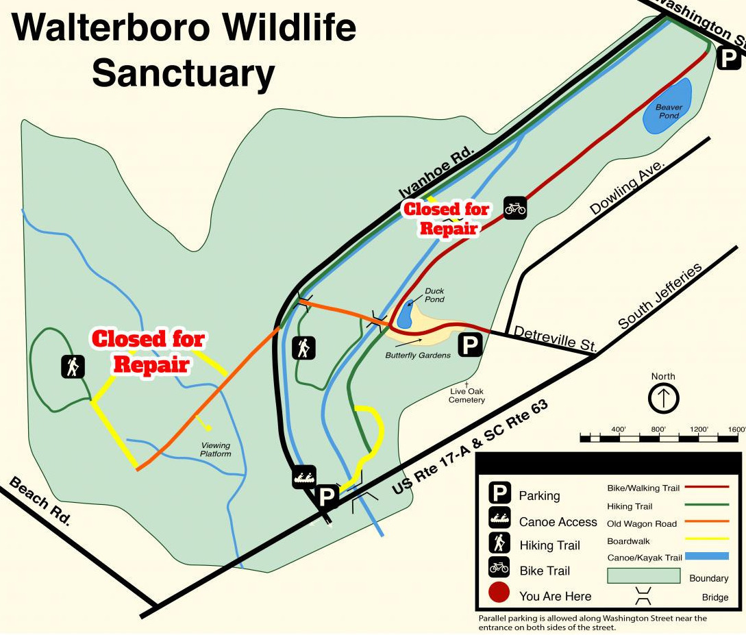 Sanctuary Map closed areas